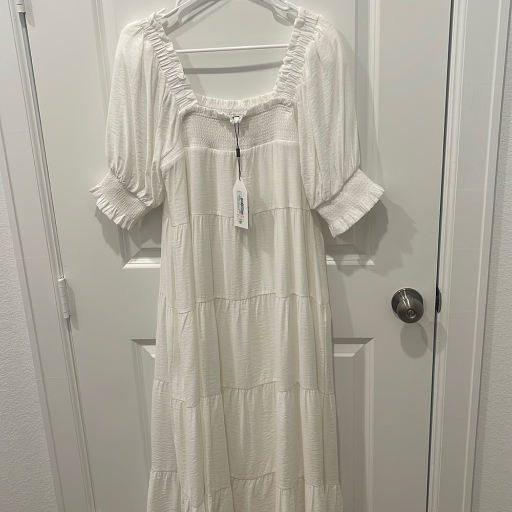 Brand new smocked baby doll maxi